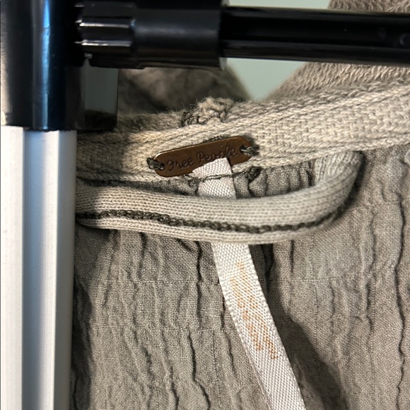 Free People Utility Jacket in Taupe and Gray - Picture 2 of 8